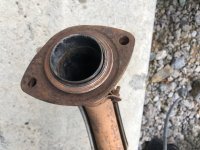 Приемная труба глушителя на Toyota RAV4 XA30 — фото 8