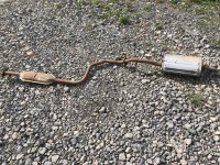 Глушитель основной на Hyundai Accent LC — фото 7