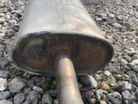 Глушитель основной на Hyundai Accent LC — фото 3