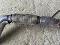 Приемная труба глушителя на Volkswagen Jetta A6 — фото 6