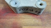 Кронштейн КПП на Opel Corsa D — фото 1