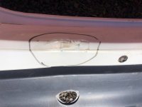 Бампер задний на Mazda CX-5 KE — фото 3