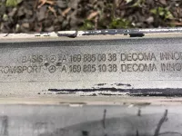 Бампер задний на Mercedes-Benz A-Class W169 — фото 16
