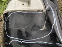 Бампер задний на Opel Zafira B — фото 7