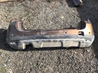 Бампер задний на Renault Duster — фото 1
