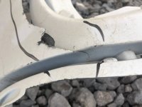 Бампер передний на Volkswagen Tiguan — фото 6