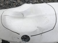 Бампер передний на Volkswagen Touran — фото 4