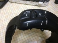 Переключатель подрулевой управления магнитолой на Citroen C1 — фото 3