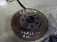 Диск тормозной на Opel Corsa D — фото 1