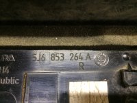 Молдинг лобового стекла на Skoda Fabia 5J — фото 3