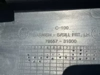 Накладка на порог наружная передняя левая на SsangYong Kyron D100 — фото 13