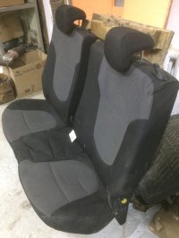 Задний диван на Hyundai Solaris — фото 2