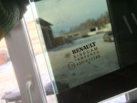 Стекло двери задней левой форточка на Renault Logan L52 — фото 2