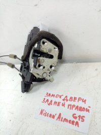 Замок двери задней правой на Nissan Almera G15 — фото 3