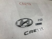 Эмблема Hyundai Creta (2015-2020) — фото 1