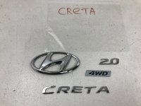 Эмблема на Hyundai Creta GS — фото 2