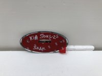 Эмблема на Kia Soul PS — фото 8