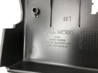 Накладка переднего бампера под номер на Hyundai — фото 4