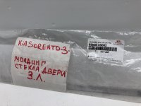 Молдинг задней левой двери на Kia Sorento UM — фото 3