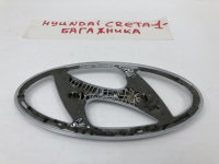 Эмблема на крышку багажника на Hyundai Creta GS — фото 4