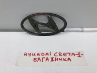 Эмблема на крышку багажника на Hyundai Creta GS — фото 3