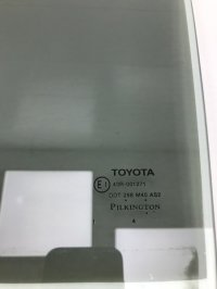 Стекло двери задней левой на Toyota Camry XV40 — фото 1