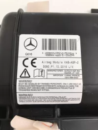 Подушка безопасности нижняя для колен на Mercedes-Benz GLE-Class W166 — фото 4
