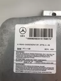 Подушка безопасности пассажирская в торпедо на Mercedes-Benz GLE-Class W166 — фото 6