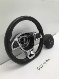 Подушка безопасности в руль на Mercedes-Benz GLE-Class W166 — фото 11