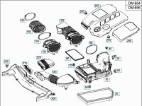 Корпус воздушного фильтра на Mercedes-Benz E-Class W213 — фото 5