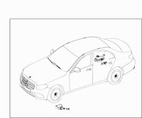 Блок контроля давления шин на Mercedes-Benz E-Class W213 — фото 2