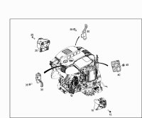 Кронштейн двигателя левый на Mercedes-Benz C-Class W205 — фото 2