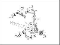 Рычаг передний левый на Mercedes-Benz E-Class W213 — фото 8