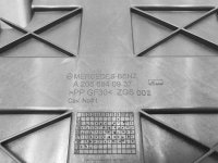 Накладка на Mercedes-Benz C-Class W205 — фото 3
