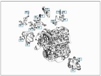 Кронштейн опоры двигателя на Mercedes-Benz C-Class W205 — фото 3