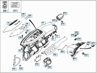 Кожух рулевой колонки на Mercedes-Benz E-Class W213 — фото 8