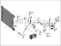 Трубка кондиционера на Mercedes-Benz E-Class W213 — фото 6