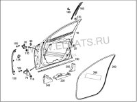 Накладка двери передней левой на Mercedes-Benz E-Class W213 — фото 7
