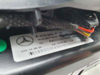 Консоль на Mercedes-Benz E-Class W213 — фото 17