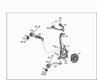 Рычаг передний левый на Mercedes-Benz C-Class W205 — фото 2