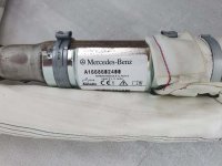 Подушка безопасности боковая шторка на Mercedes-Benz GLE-Class W166 — фото 2