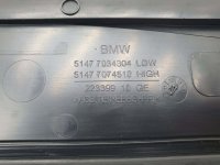 Накладка порога передняя правая на BMW 5-Series E60 — фото 2