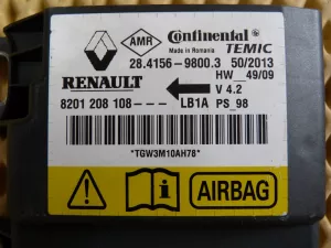 Блок управления AIR BAG Nissan Almera (G15) 2013-2018 — фото 4