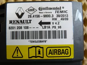 Блок управления AIR BAG Nissan Almera (G15) 2013-2018 — фото 4
