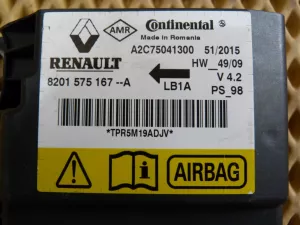 Блок управления AIR BAG Nissan Almera (G15) 2013-2018 (8201575167) — фото 4