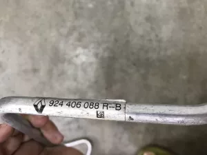 Трубка кондиционера Nissan Almera (G15) 2013-2018 (924404434R) — фото 8