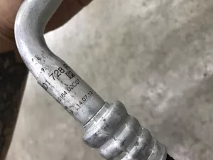 Трубка кондиционера Nissan Almera (G15) 2013-2018 (924801728R 924806552R) — фото 9