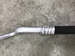 Трубка кондиционера Nissan Almera (G15) 2013-2018 (924801728R 924806552R) — фото 3