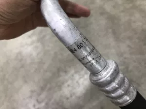 Трубка кондиционера Nissan Almera (G15) 2013-2018 (924801728R 924806552R) — фото 8