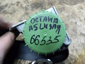 Ремень безопасности задний левый Skoda Octavia (A5 1Z-) 2004-2013 (1Z0857447E) — фото 5